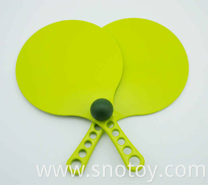 wholesale plastic beach tennis ball racket set toy